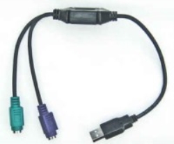 Comfluid ADATTATORE DA USB A PS2